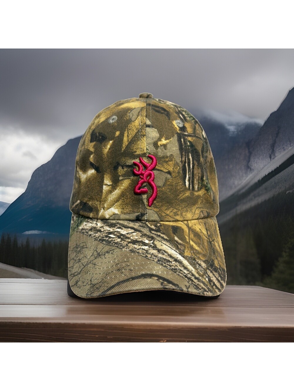 Browning Shotguns Pink RealTree Hunting Fishing Outdoors Baseball Cap Hat